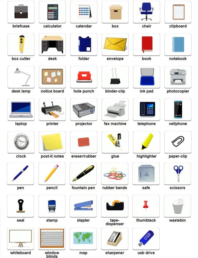 Office Items 784x1024